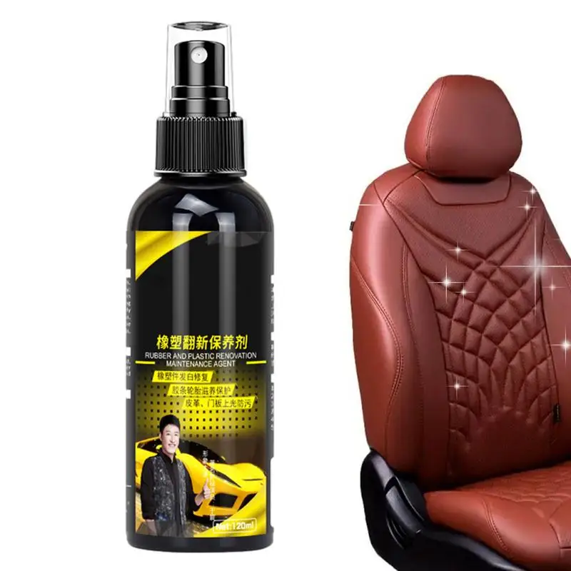 

Car Coating Renewal Agent Car Interior Leather Plastic Coating Agent Restorer Spray Auto Polish And Repair Coating Renovator