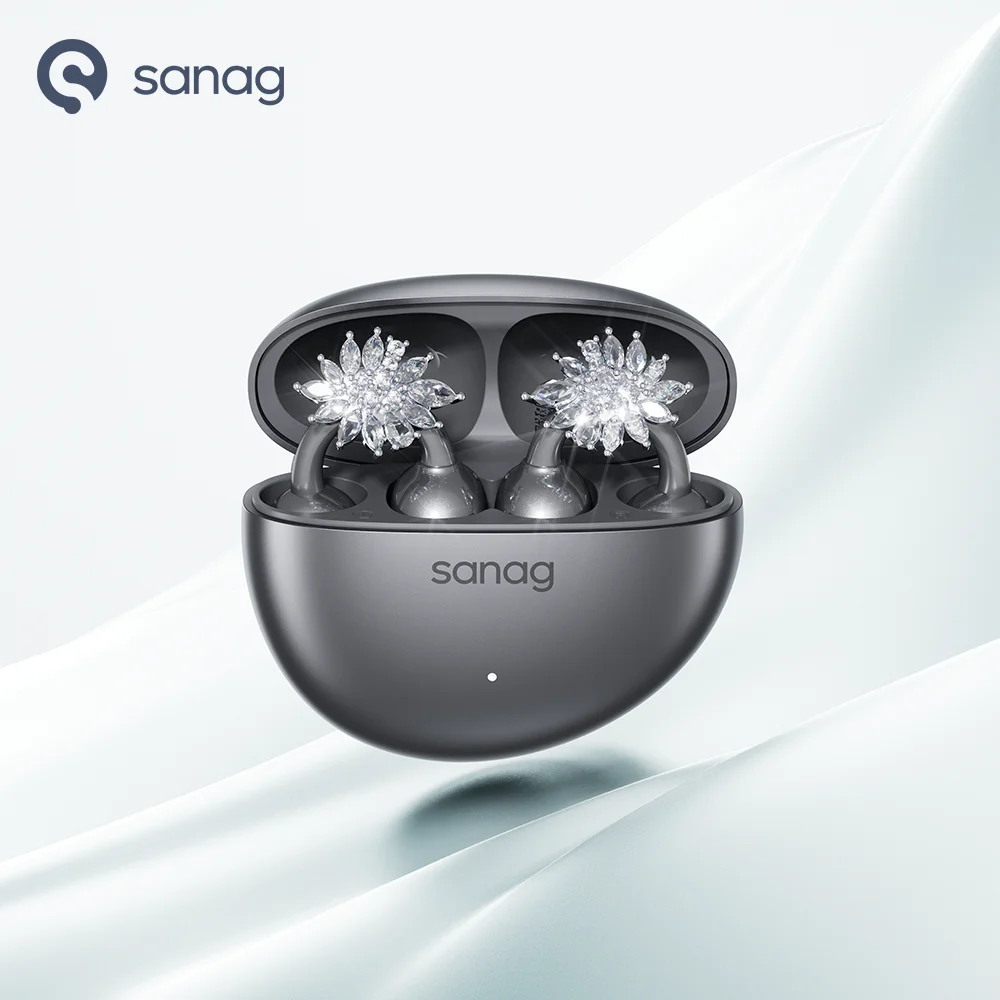 Sanag S7S AI Free Clip Open Headphones Bluetooth 5.4