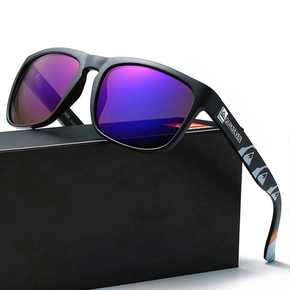 Vintage Quadratische Sonnenbrille Bunte Farbtöne Outdoor Fahren Sonnenbrille Camping Wandern Angeln Strand Sonnenbrille UV400_voghion.com