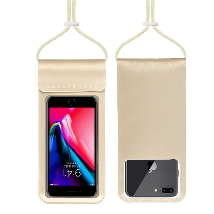 Waterproof Phone Case 6.0 Waterproof Phone Case Cover Touchscreen Cellphone Dry Diving Bag Pouch with Neck Strap for iPhone Xiaomi Samsung Meizu