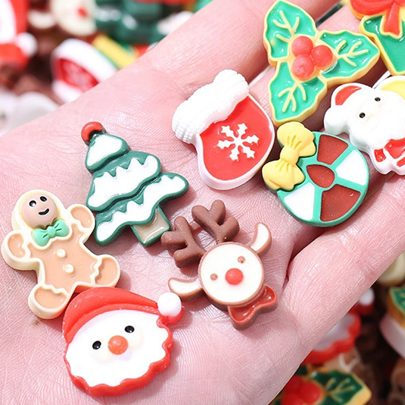 Christmas Tree Candle Bowl Vessel Mold Tree Shape Candle Holder Mini Santa Gift Elk Candle Clay Silicone Mold DIY Xmas Mould