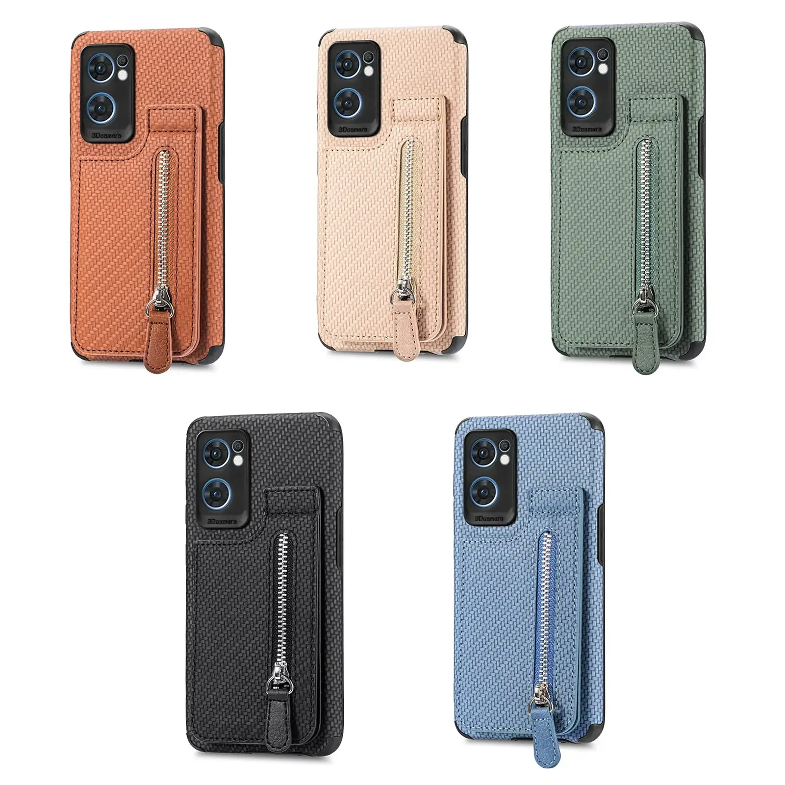 Case For Oppo A54 A74 A93 A15 S A16 A17 Patterned Flip Wallet Stand