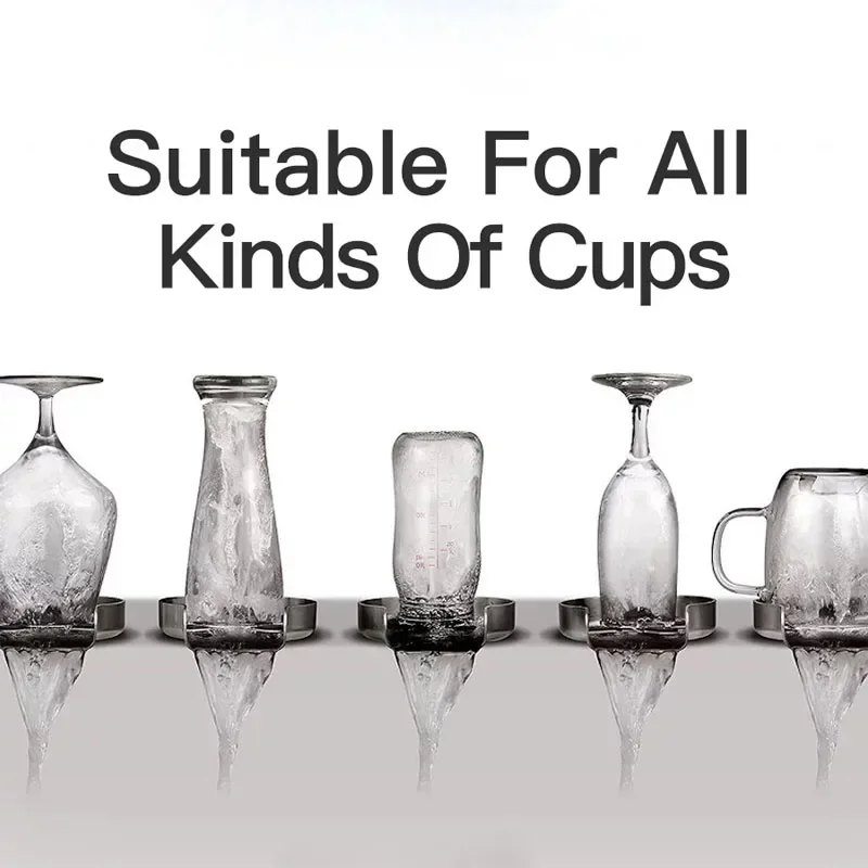 린서용 병 컵 바 세척 압력 투수 주방 도구, 차 유리 세척기, 높은 안경, 자동 커피 싱크 클리너 