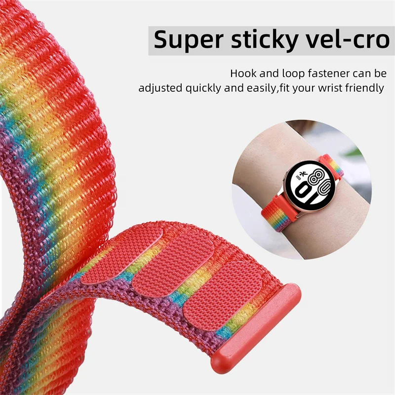 Versatile Nylon Loop Strap - 20mm/22mm Adjustable Band