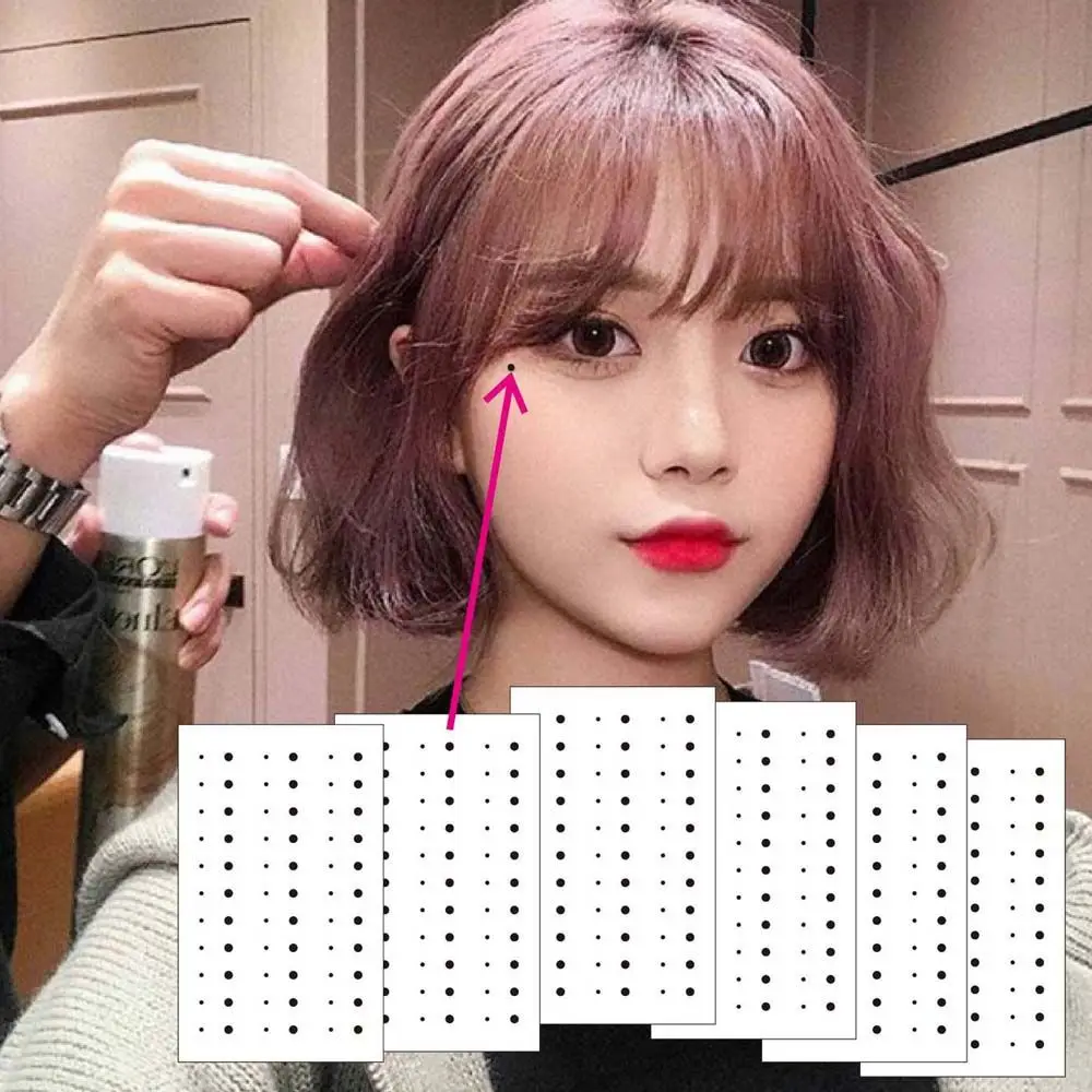 Style Makeup Moles Beauty Tool Face Eye Corner Black Dot Fake Tattoo Temporary Tattoos Tear Mole Tattoo Stickers Body Art