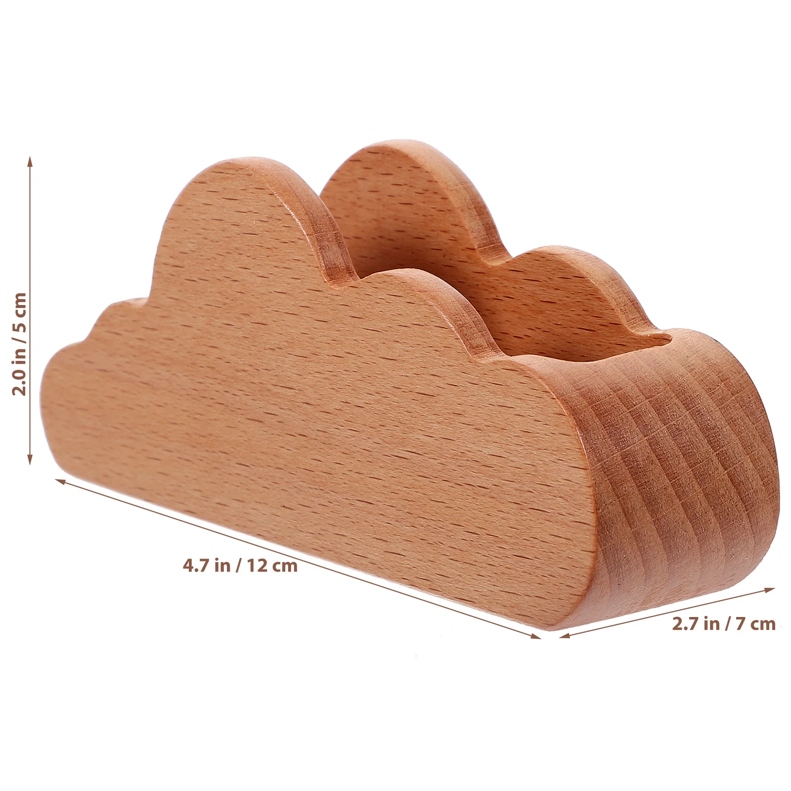 Name Card Holder Business Card Rack Wood Name Organizer Desktop Storage Stand Display Stand for Office