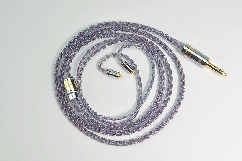 6 Fili Litz 7N Frozen Single Crystal Copper N5005Ie300 0.78 Mmcx Fever Auricolare Cavo Di Aggiornamento