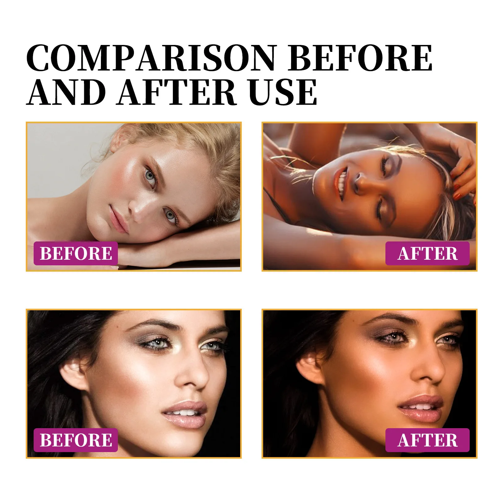 EELHOE Intensive Tanning Gel Accelerator Solarium Cream Moisturizing Body Bronzer Cream Sunless Tanning Sunbed Gel 100g