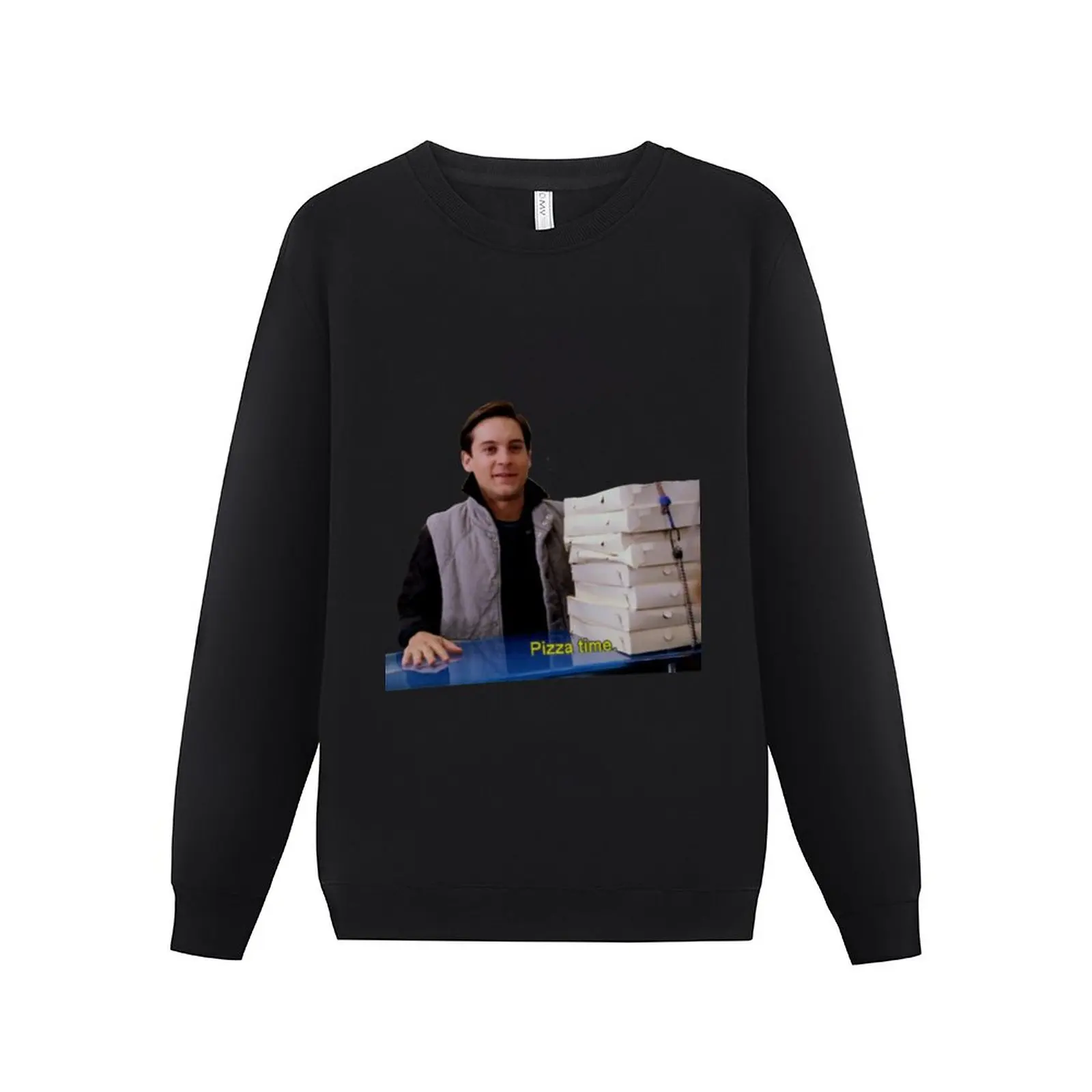 

New Pizza Time. Sweatshirt aesthetic clothing men's winter sweater graphic t shirts men korean style clothes hooded sweatshirt