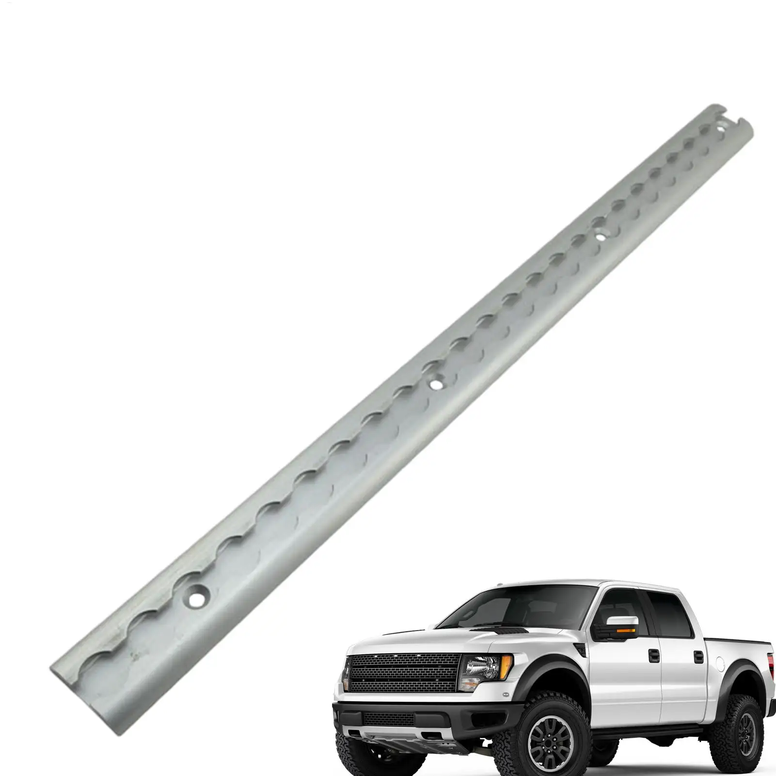 Aluminum Tie-Down Track Rail for Secure Cargo Transport in Enclosed Trailers