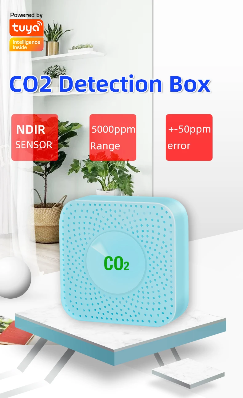 Carbon Dioxide Detector | Co2 Smart Life Detector | Sensors Co2 Smart ...