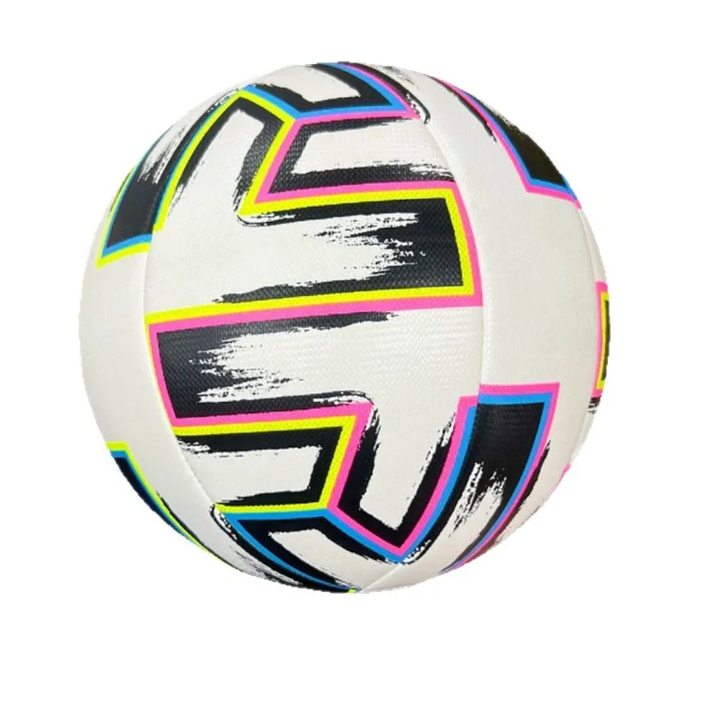 Soccer Balls Standard Size 5 Machine-Stitched Ball PU Material Sports League Outdoor Match Football Training Ball Voetball view 3
