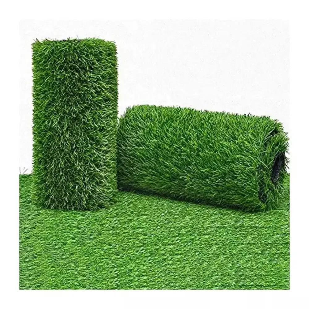 33ft x 3.3ft Realistic Artificial Grass Rug Indoor Outdoor Pet Synthetic Turf Mats UV Resistant High-Density Turf with Drainage