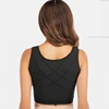 Women Front Closure Bra Post-Surgery Shaper Underwear Compression Posture Corrector Crop Top with Breast Support Band 3