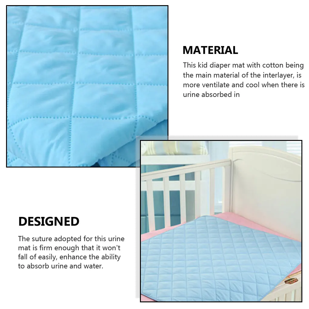 Baby Diaper Mat Waterproof Cushion Bedding Covers Nappy Changing Pads 70*120cm