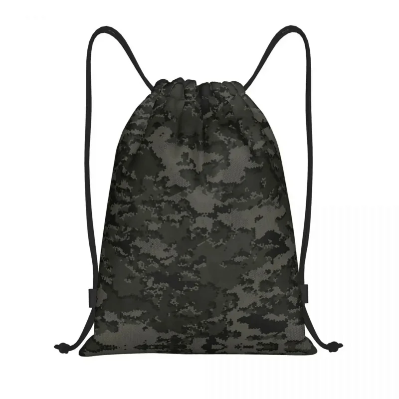 

Blackout Alpha Zulu Camouflage Drawstring Backpack Bags Lightweight Army Military Camo Gym Sports Sackpack Sacks For Shopping