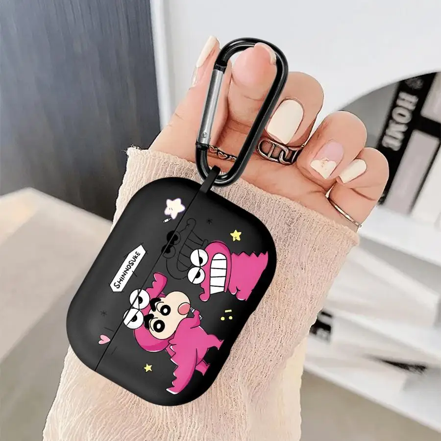 Adorable Shinchan Crayon Earphone Case Cover