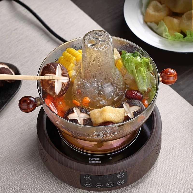 Household Elektrisch Hotpot Cooker Mini Electric Ceramic Stove Hot Pot Machine Cuisiniere Electrique . 4
