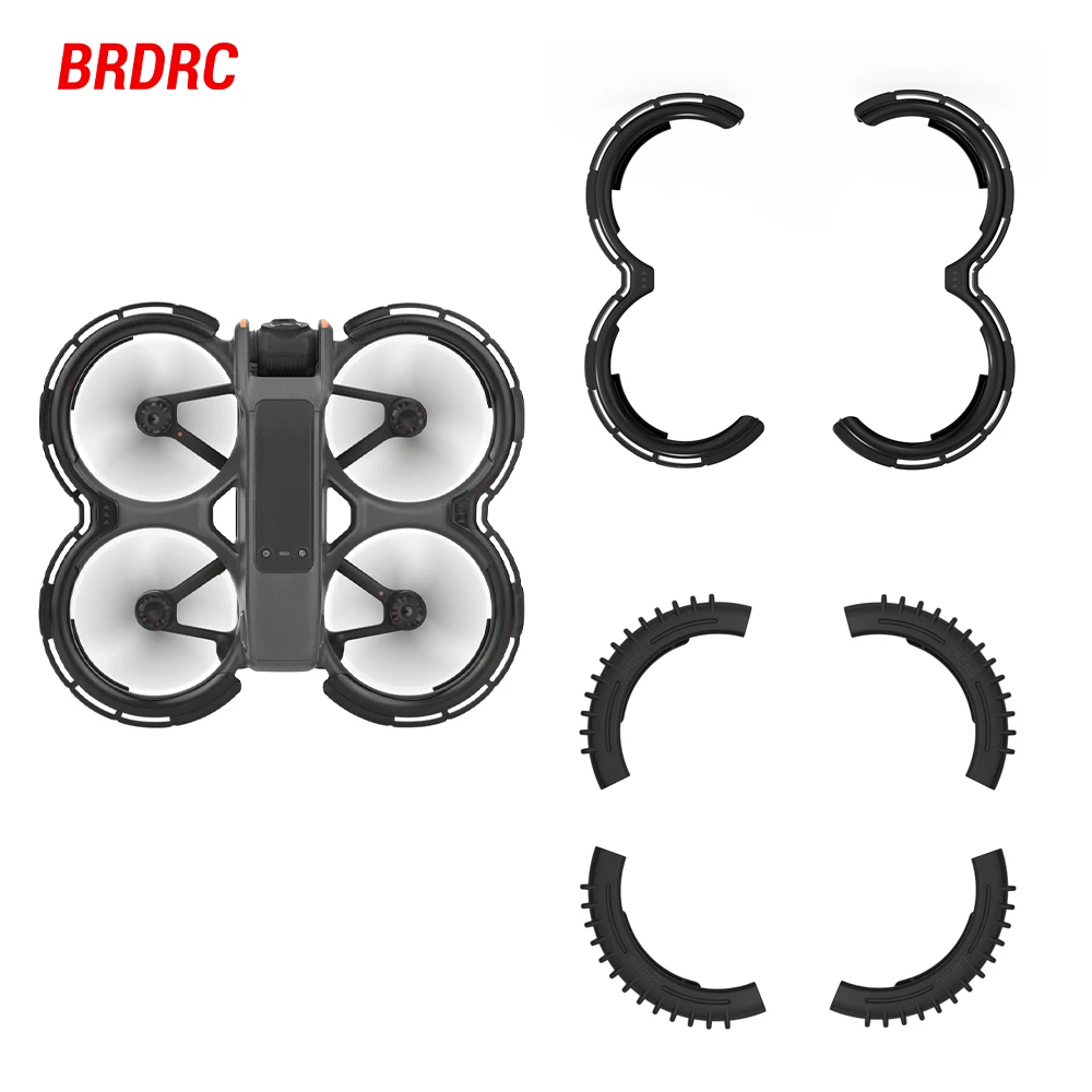 Protège-hélices TPU pour DJI Avata 2 – Lot de 2 couleurs