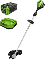 60V 8" Brushless Cordless Edger 2.0 Ah Battery and Charger Included with Curb Wheel Perfect Edging Every Time 1