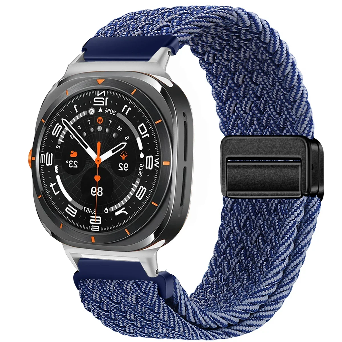Magnetic Nylon Braided Sport Bracelet Strap