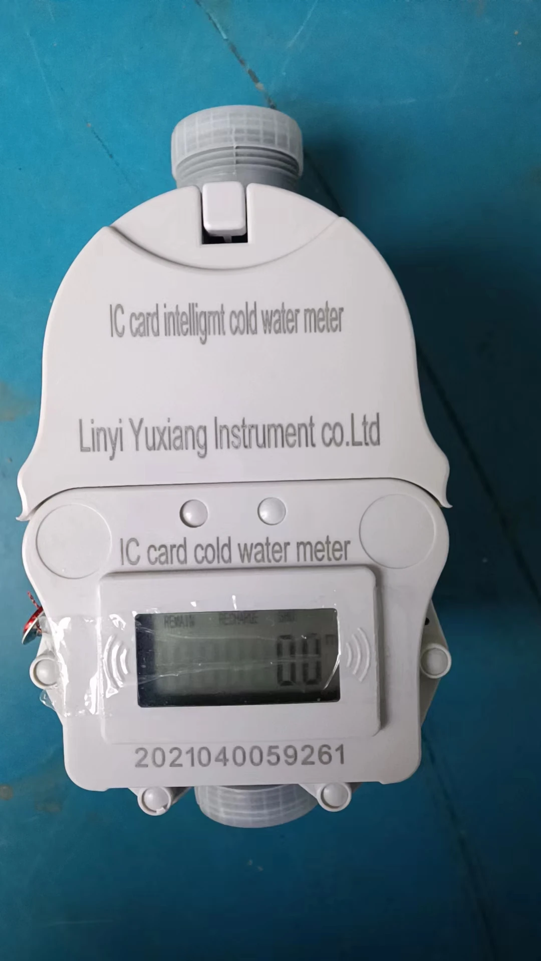 Insert card water meter, swipe card IC card, remote prepaid cold water meter, hot intelligent meter