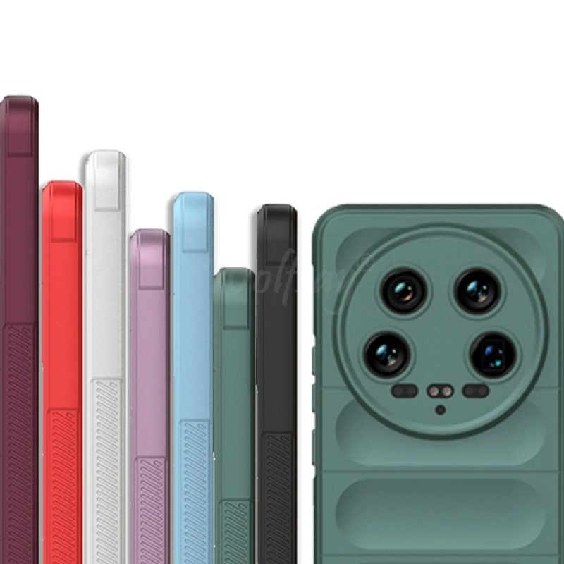 Per Xiaomi 14 Ultra Case Silicone Tpu Antiurto Protect Rubber Xiaomi 14 Ultra Cover Anti-Drop Case Xiaomi 14 Pro Ultra Case
