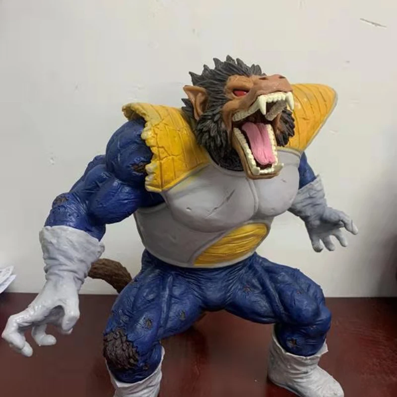 Dragon Ball Versione Vegeta Great Ape 2 Generazione Di Gorilla Super Saiyan Hand Office Action Figures Decora Modello Raccogli Giocattoli