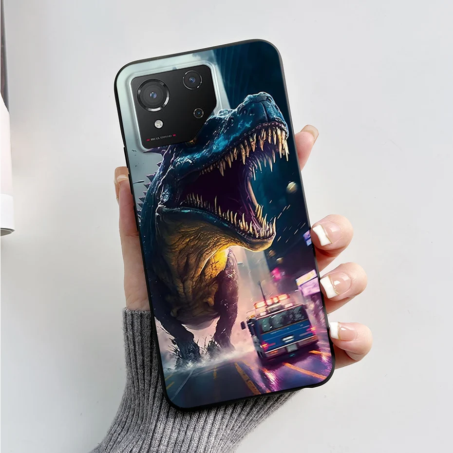 Fashion Marble Shockproof Black Silicone Soft TPU Phone Case