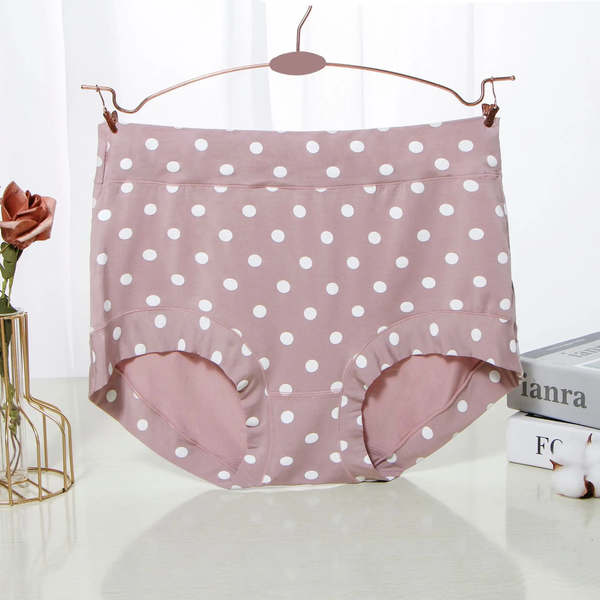 Cotton crotch panel