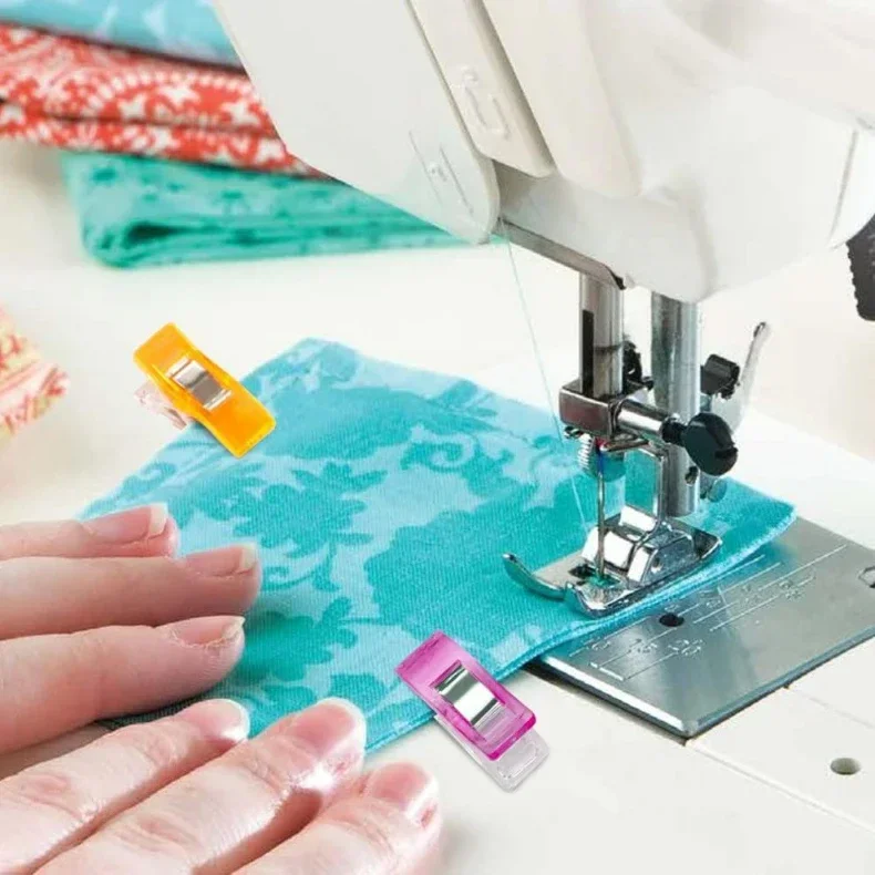 Garment Clips Multipurpose Sewing Clips Colorful Clothing Pin Positioning Patchwork Knitting Clamps Sewing Tools 10/20/50 PCS sewing clips garment clips clothes clips