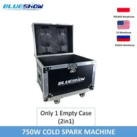 Blueshow Ti Powder 1pcs Cold Spark Machine 750w or 1 empty case Fountain Sparkular Wedding Christmas Stage Light Sparkler Sink 2