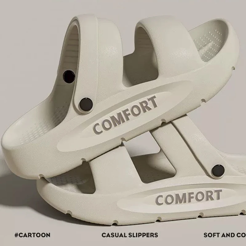 EVA Wear Resistant Thick Soled Non Slip Slippers