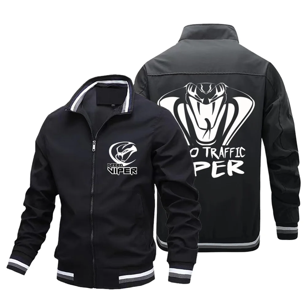 2024 Autumn Popular Fashion Print Logo Jackets Men's Motorcycle · Jackets Y2K Respzed Bomber Pilot Jackets S-4XL