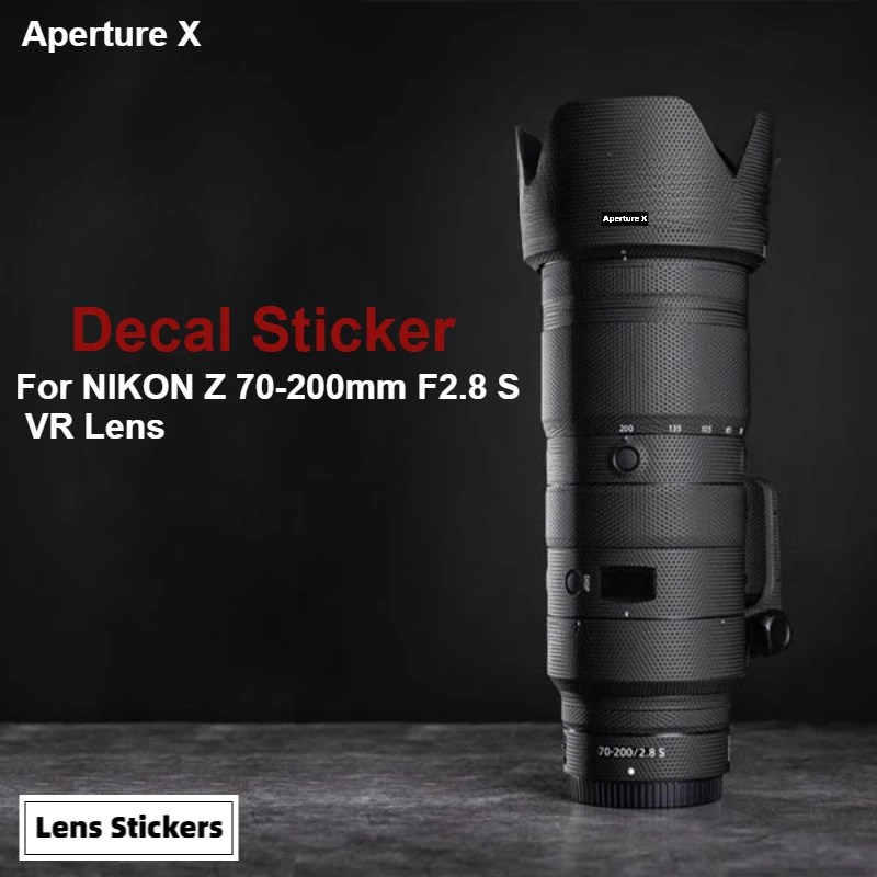 Nikon Z 70-200mm F2.8 S VR 렌즈 스티커 보호 스킨 데칼 비닐 랩 필..