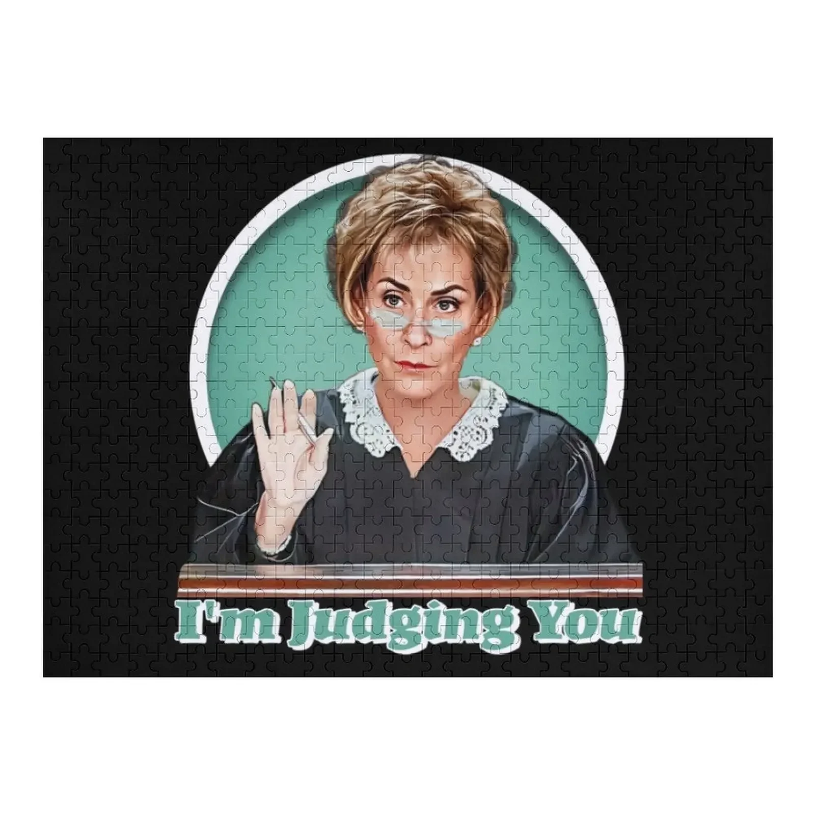 Judge Judy Jigsaw Puzzle Personalized Name Personalized Baby Toy Puzzle