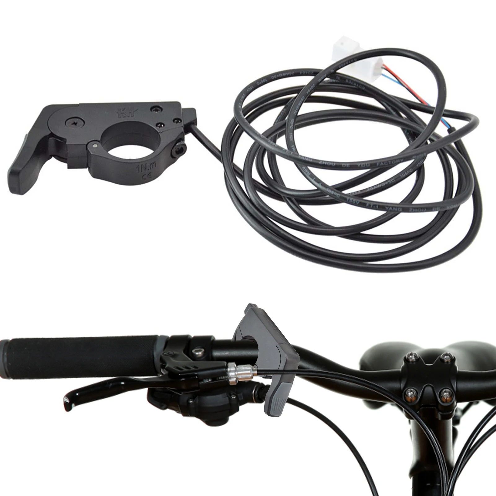 Acceleratore A Pollice Per Scooter Elettrico - Controllo Velocità Universale Per Bici E Scooter - Foto 3