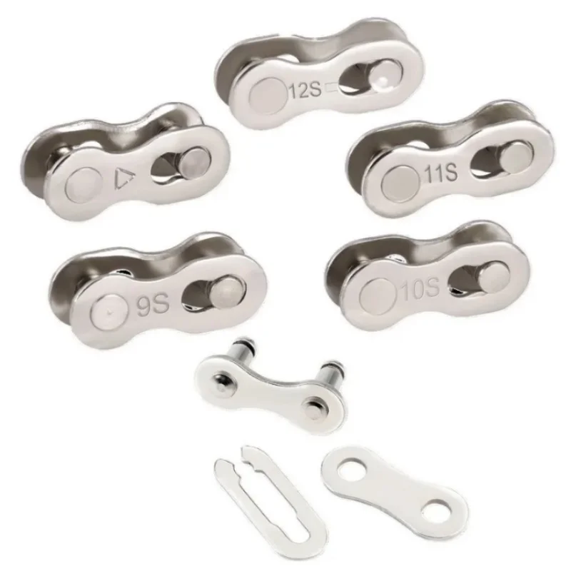 Bicycle Chain Quick Link 5 Pair for 1/6/7/8/9/10/11/12 Speed Bike Chains
