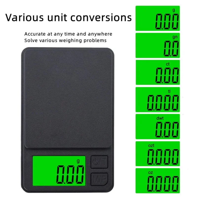 100/1000g 0.01g mini digital scale high precision electronic pocket scale thumbnail 6
