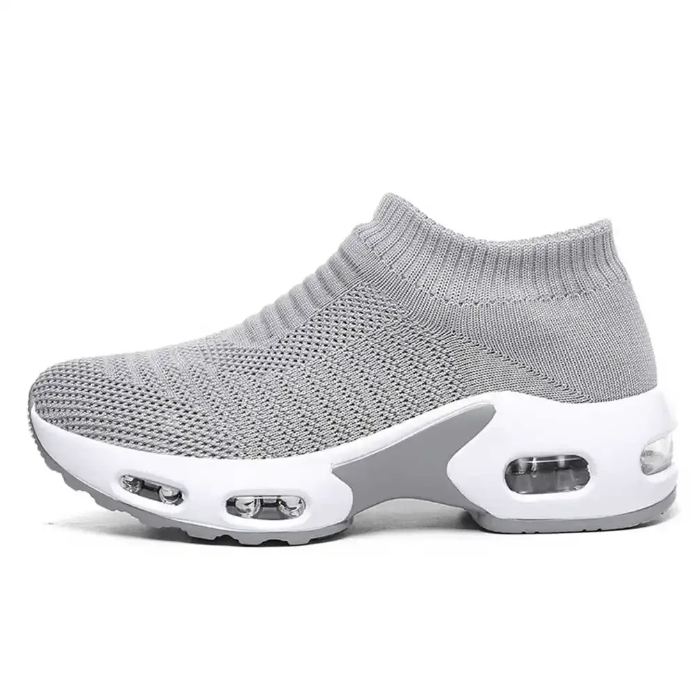 Sock 37-38 Spring Boots For Girls Vulcanize Violet Shoes Women\'s Cool Sneakers Sports Runings Minimalist Sapa Nice Sapato 2