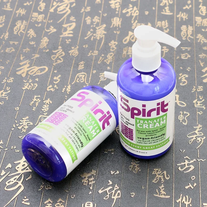 240ML Professional Tattoo Stencil Magic Gel Thermal Copier Tattoo Transfer Stuff Solution Cream Ink Set
