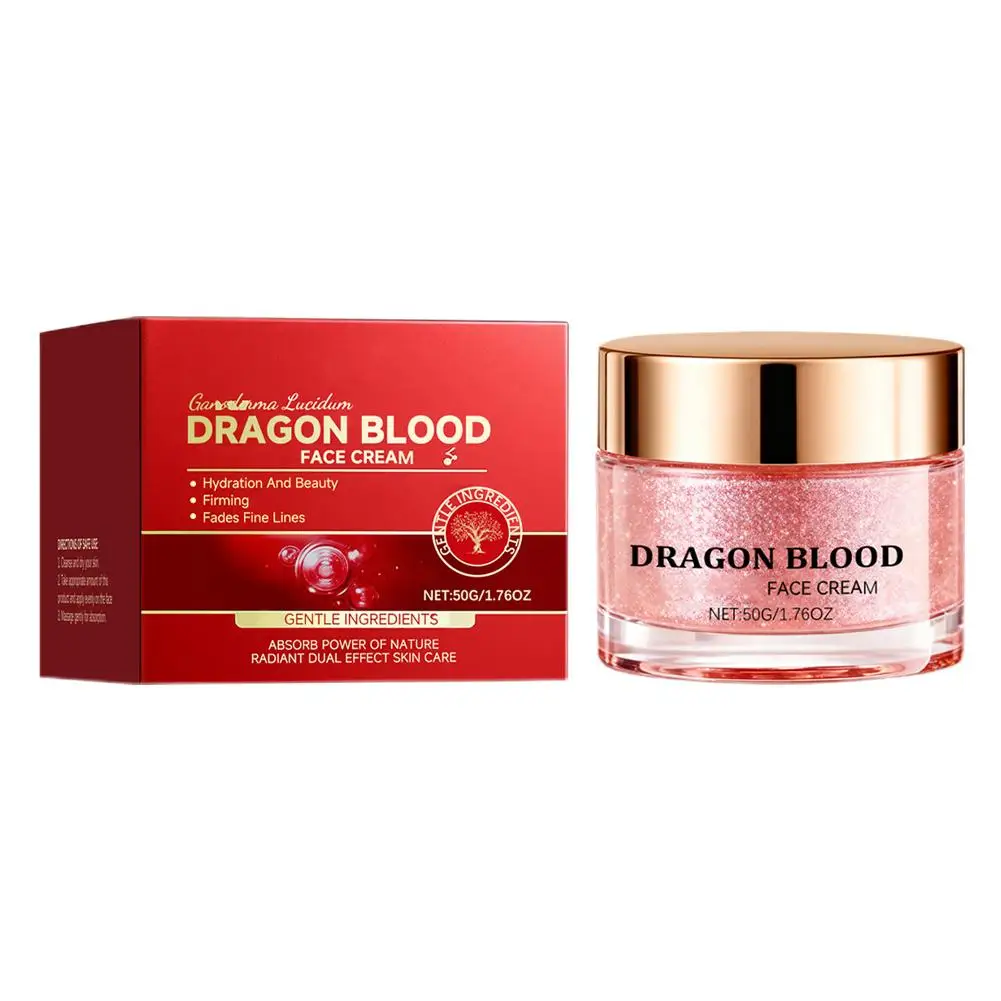 Nourishing Dragon Blood Deep Moisturizing Facial Cream for Rejuvenated Complexion and Smoother Skin