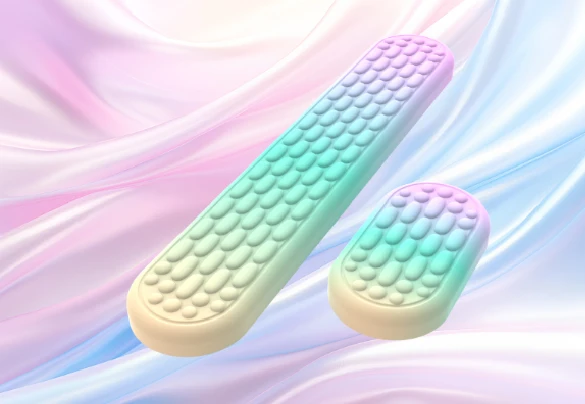 Keyboard and Mouse Wrist Rest Pad Padded Memory Foam Hand Rest Support for Office Computer Laptop