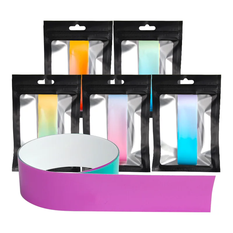 Dual-Color Gradient Pickleball Paddle Edge Protection Strip