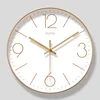 Simple digital clock With calendar wall clock quiet accurate travel time living room household wall hanging quartz clock 6514 4