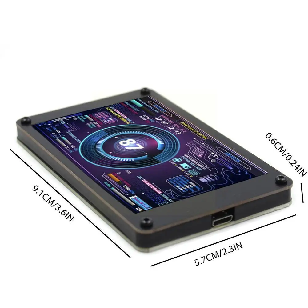  USB  ÷ 3.5 ġ IPS DIY ǻ µ ͸ CPU, GPU RAM HDD ũ ̴ ITX ̽ AIDA6 J8T7