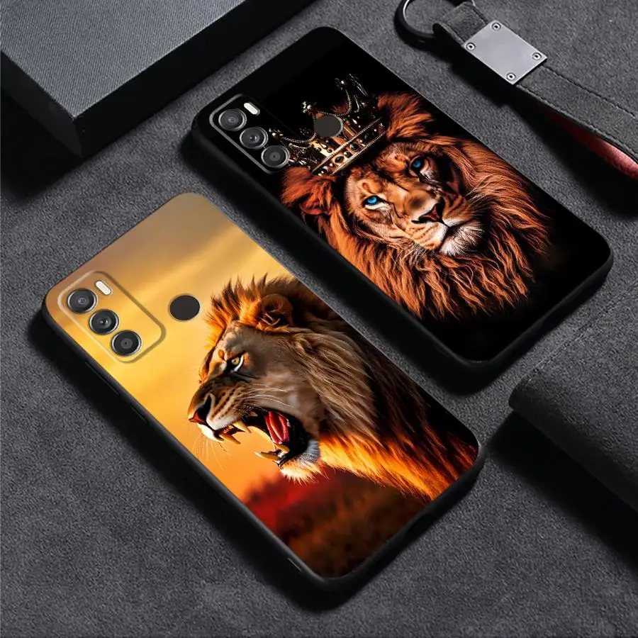 Cool Lion Design Phone Cover Case