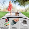 Enhanced Edition Double Dog Retractable Leash Auto-Untangles Reflective Waterproof Leash Supports Up To 50lb Dog Running Leash 2