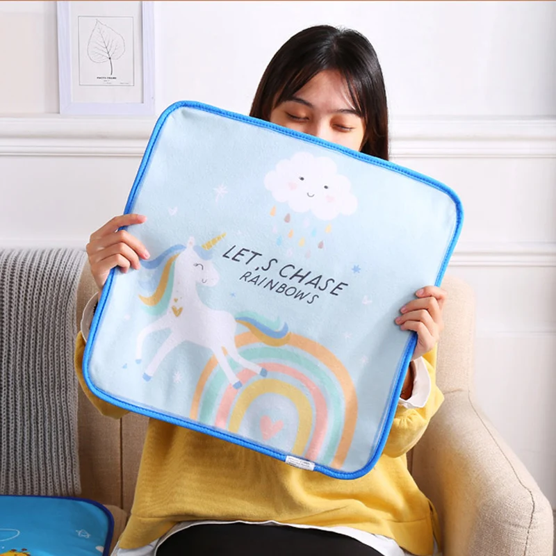 Dc5v Usb Electric Heating Blanket Portable Car Seat Cushion With 1m