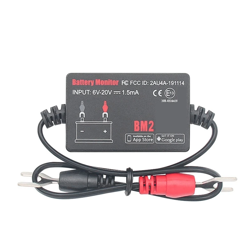 

QUICKLYNKS BM2 Bluetooth 5. 0 12V анализатор монитора аккумулятора для автомобиля мотоцикла инструмент для зарядки аккумулятора для Android IOS